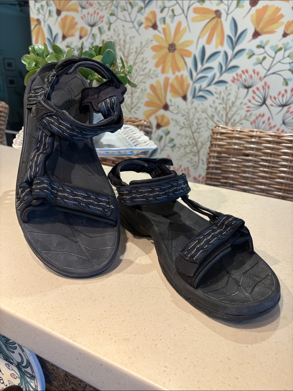 Teva Men’s Black Outdoor Sport Sandals